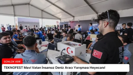TEKNOFEST Mavi Vatan İnsansız Deniz Aracı Yarışması Heyecanı!