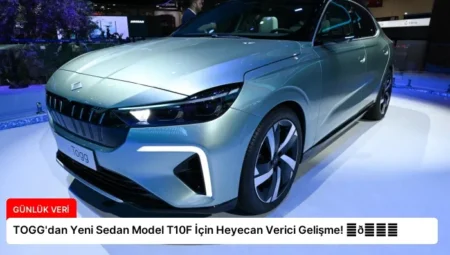 TOGG’dan Yeni Sedan Model T10F İçin Heyecan Verici Gelişme! ⏬👇