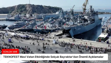 TEKNOFEST Mavi Vatan Etkinliğinde Selçuk Bayraktar’dan Önemli Açıklamalar