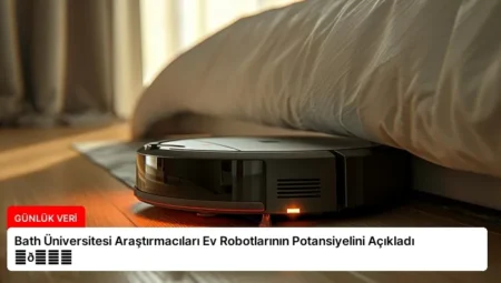 Bath Üniversitesi Araştırmacıları Ev Robotlarının Potansiyelini Açıkladı ⏬👇