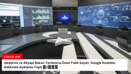 Ulaştırma ve Altyapı Bakan Yardımcısı Ömer Fatih Sayan, Google Kesintisi Hakkında Açıklama Yaptı ⏬👇