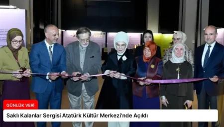 Saklı Kalanlar Sergisi Atatürk Kültür Merkezi’nde Açıldı