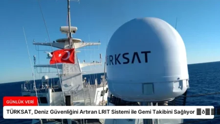 TÜRKSAT, Deniz Güvenliğini Artıran LRIT Sistemi ile Gemi Takibini Sağlıyor ⏬👇