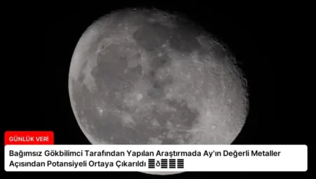 Bağımsız Gökbilimci Tarafından Yapılan Araştırmada Ay’ın Değerli Metaller Açısından Potansiyeli Ortaya Çıkarıldı ⏬👇