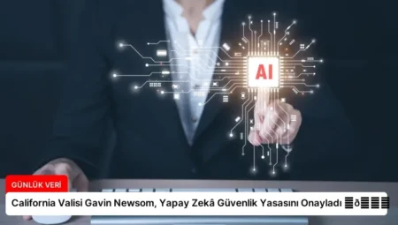 California Valisi Gavin Newsom, Yapay Zekâ Güvenlik Yasasını Onayladı ⏬👇