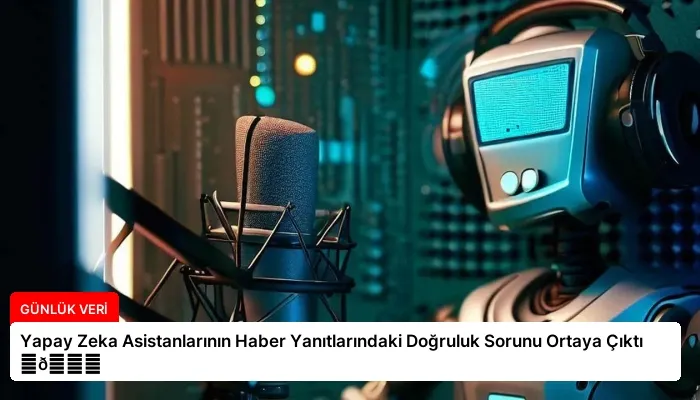 Yapay Zeka Asistanlarının Haber Yanıtlarındaki Doğruluk Sorunu Ortaya Çıktı ⏬👇