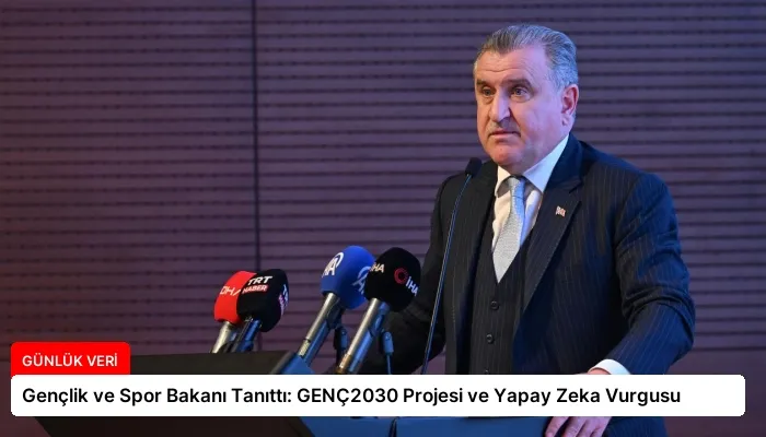 Gençlik ve Spor Bakanı Tanıttı: GENÇ2030 Projesi ve Yapay Zeka Vurgusu