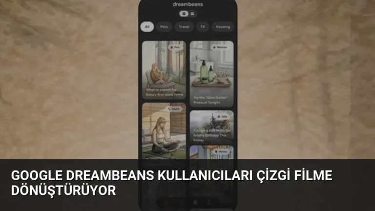 Google Dreambeans Kullanıcıları Çizgi Filme Dönüştürüyor
