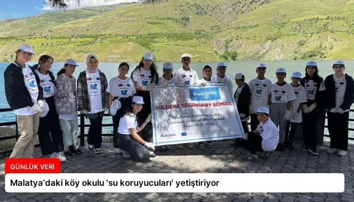 Malatya’daki köy okulu ‘su koruyucuları’ yetiştiriyor