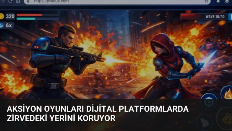 Aksiyon Oyunları Dijital Platformlarda Zirvedeki Yerini Koruyor