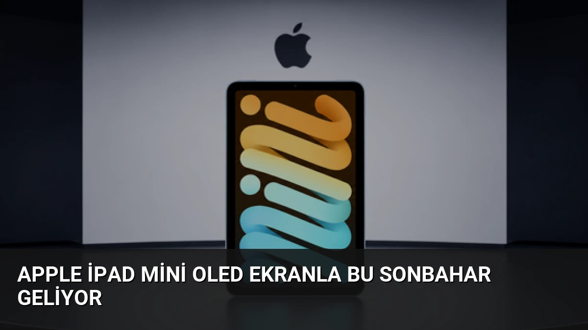 Apple iPad Mini OLED Ekranla Bu Sonbahar Geliyor