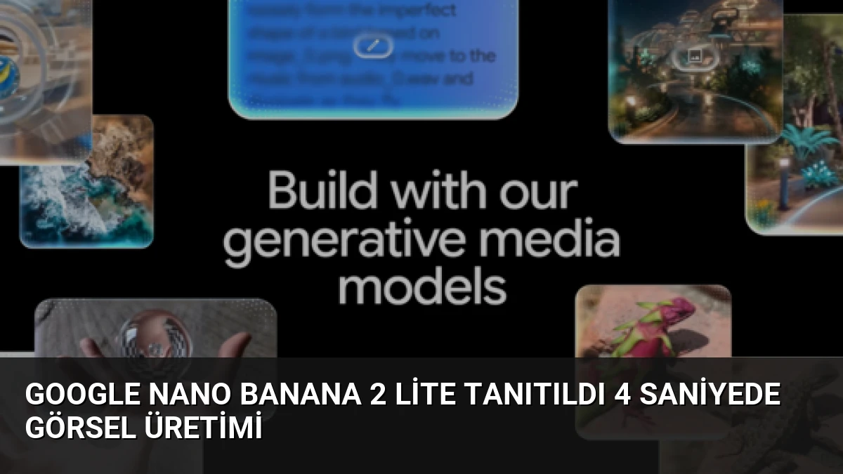 Google Nano Banana 2 Lite Tanıtıldı 4 Saniyede Görsel Üretimi